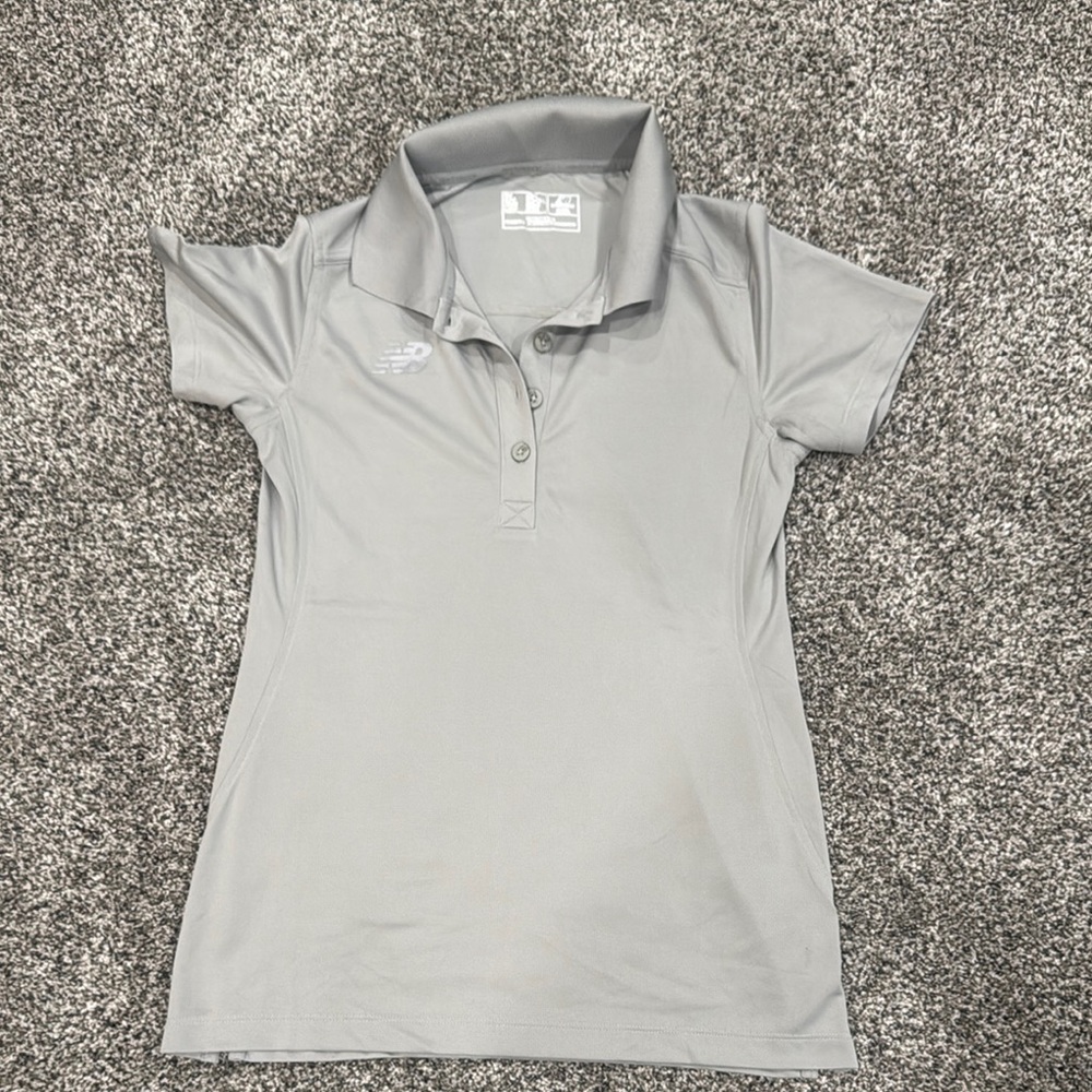 New Balance - Gray Polo Shirt - Never Worn